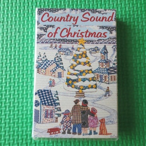 Cassette Tape, CHRISTMAS, Factory SEALED, CHRISTMAS Tape, Country Sounds, Christmas Album, Christmas Cassette, Vintage Tapes, Music Cassette
