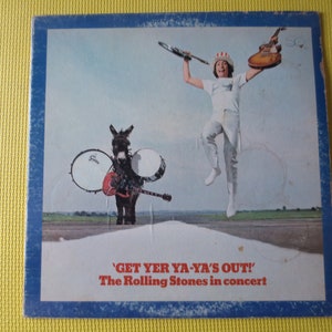 The ROLLING STONES, Get Yer YA Ya&#39;s Out, Rolling Stones Lp, Rolling Stones Album, Rolling Stones Vinyl, LP, Vintage Schallplatten, 1970 Schallplatten