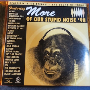 Vintage Cd&#39;s, MORE STUPID NOISE, Hip Hop Cd, Rock Cd, Pop Rock Cd, Moon Socket Cd, Cds, Mystery Machine Cd, Indie Rock Cd, 1998 Compact Disc