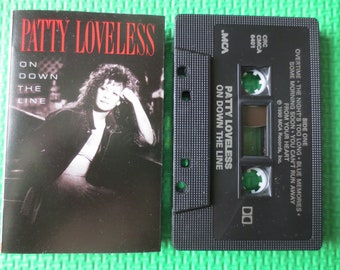 PATTY LOVELESS, On Down The Line, kaseta magnetofonowa z 1990 r., kaseta vintage