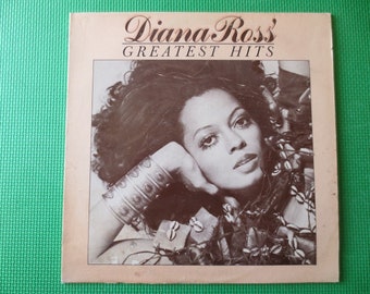 DIANA ROSS, Greatest Hits, Album Vintage, Disco del 1976, Vinile LP