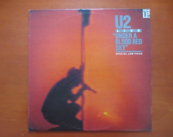 Vintage Records, U2, U2 LIVE, U2 Lp, Vintage Vinyl, U2 Vinyl, U2 Record, U2 Album, Records, Vinyl Records, Vinyl, Rock Album, 1983 Records