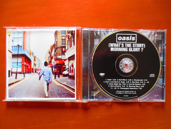 Vintage Cd's, OASIS, MORNING Glory, OASIS Cd, Rock Compact