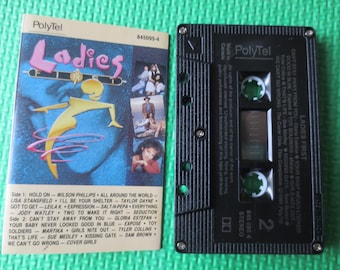 LADIES FIRST, kompilacja muzyki rockowej, kaseta magnetofonowa z 1991 r., kaseta vintage