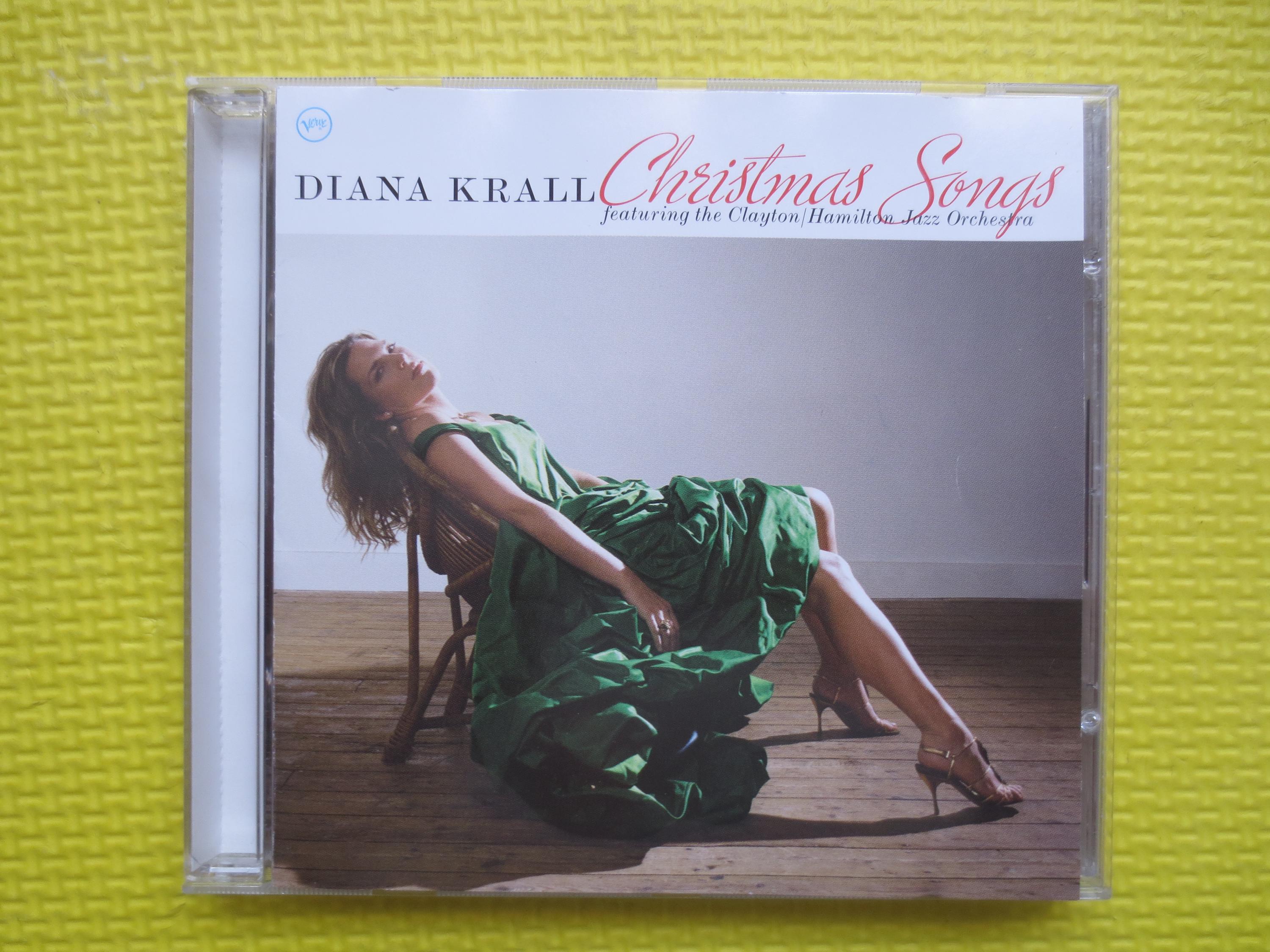 DIANA KRALL, Christmas Songs, Jazz Piano Music, 2005 Compact Disc, Vintage Cd