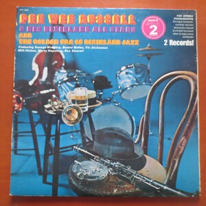 PEE WEE RUSSELL, Dixieland-plaat, Dixieland-album, vintage vinyl, Pee Wee Russell-lp, vinylplaten, vinyl, vintage platen, jazzplaten