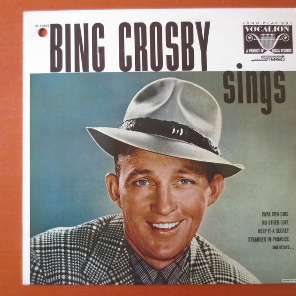 Bing Crosby Bing Crosby Sings Used Vinyl LP VG+\VG+