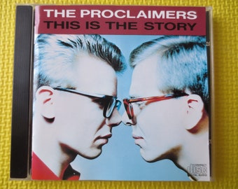 Vintage The Proclaimers CD: This Is The Story, 1987 Rock Album