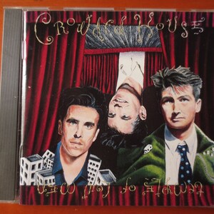 Vintage Cd's, CROWED HOUSE, Temple of Low Men, CROWDED House Cd, Crowded House Lp, Music Cd, Rock Music Cd, Pop Cd, Rock, 1988 Compact Disc