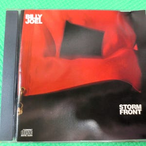 Vintage Cd&#39;s, BILLY JOEL, STORM Front, Billy Joel Cd, Storm Front Cd, Rock Cd, Rock Music Cd, Pop Music Cd, Pop Cd, Rock Lp, Compact Disc