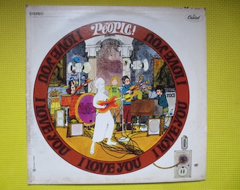 People! "I Love You" LP - 1968 Psychedelic Rock Album