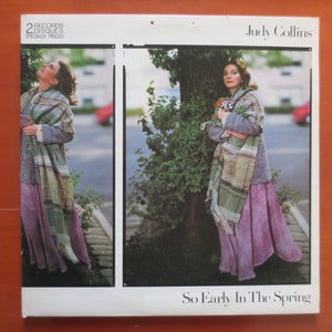 Vintage Record, JUDY COLLINS Record, So Early in the SPRING, Judy Collins Album, Judy Collins Vinyl, Judy Collins Lp, Vinyl Lp, 1977 Records
