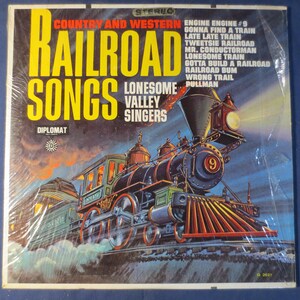 Discos antiguos, CANCIONES DE FERROCARRIL, The Lonesome Valley Singers, Discos de música country, Vinilos antiguos, Discos de vinilo, Discos, Vinilo LP, Discos de 1966
