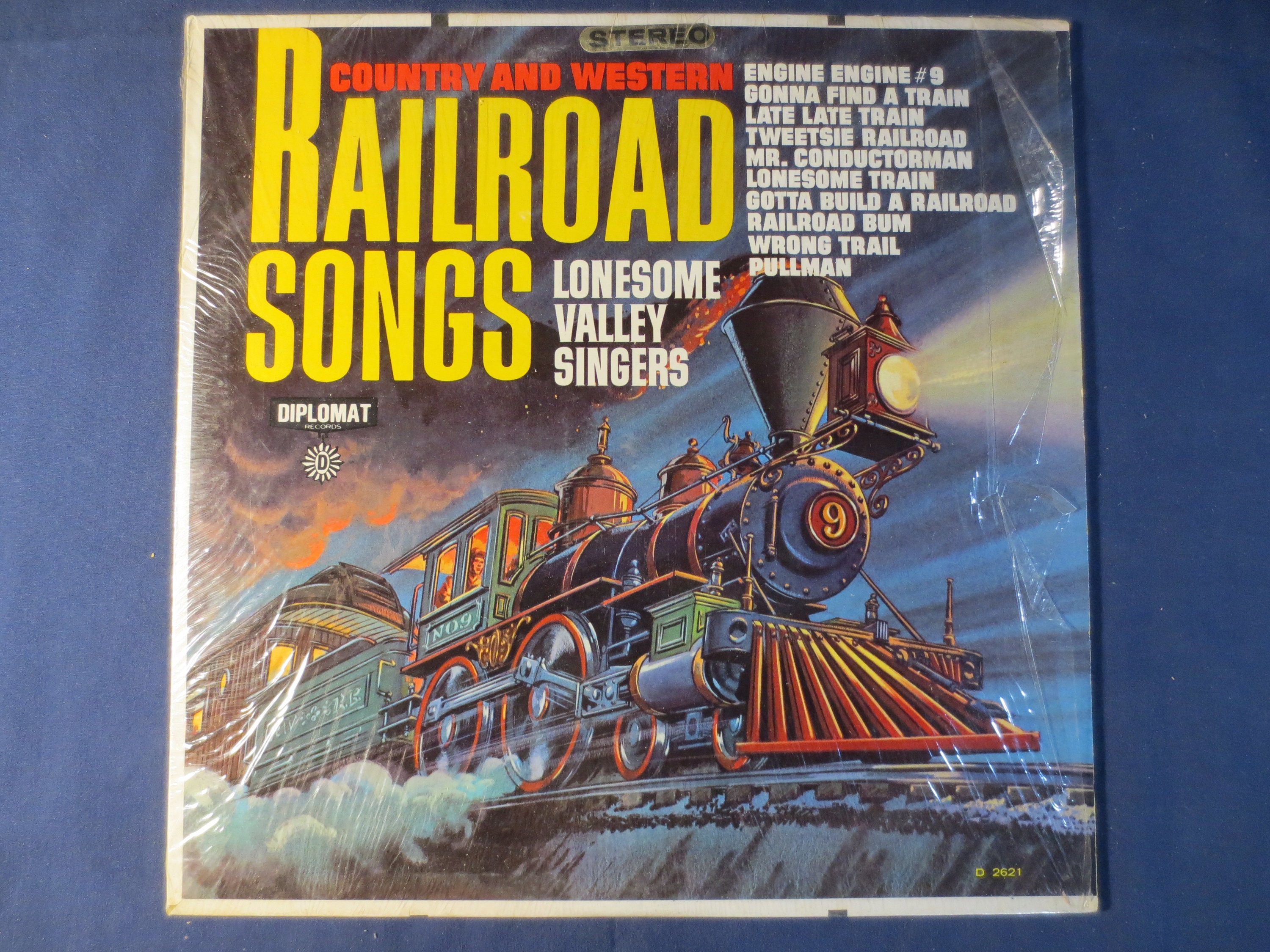 Vintage Records RAILROAD SONGS the Lonesome Valley Singers Etsy
