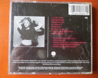 Vintage Madonna Debut Album CD - 1983 Pop Rock - Etsy