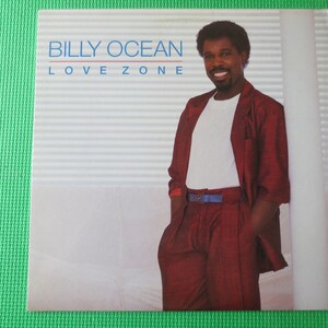 BILLY OCEAN, LOVE Zone, Billy Ocean Album, Vintage Vinyl, Billy Ocean Record, Disco Record, Billy Ocean Vinyl, Vintage Records, 1986 Records