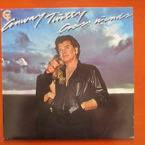 CONWAY TWITTY, Cross Winds, Vintage Album, 1979 Record, Vinyl Lp
