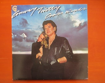 CONWAY TWITTY, Cross Winds, Vintage Album, 1979 Record, Vinyl Lp