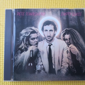 Vintage Cds, PETE TOWNSHEND, Empty GLASS, Pete Townshend Cd, Music Cd, Cd Music, The Who Cd, Rock Music Cd, Rock Cds, cds, 1986 Compact Disc
