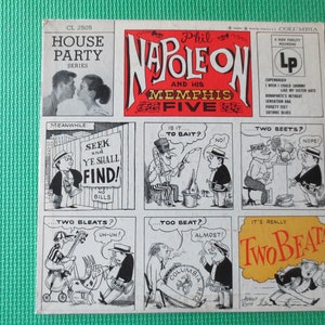 Vintage Records, PHIL NAPOLEON and His MEMPHIS Five, Two Beat, Jazz Records, Dixieland Records, Jazz-lps, Jazzalbums, lp&#39;s, 1955 Records