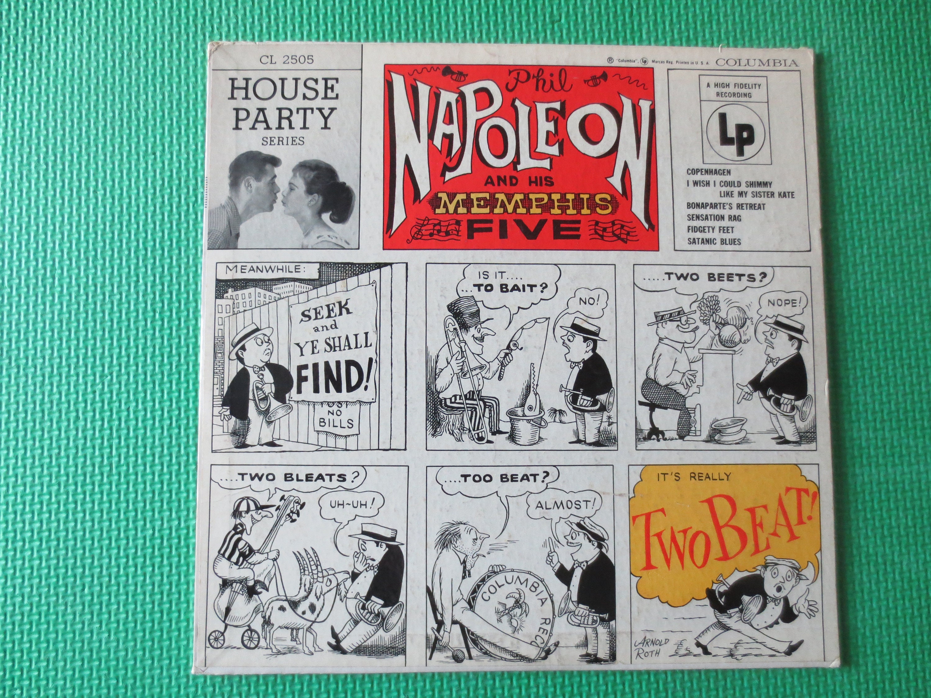 Buy Vintage Records, PHIL NAPOLEON and His MEMPHIS Five, Two Beat 