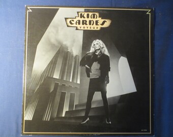 Vintage Records, KIM CARNES, VOYEUR, Kim Carnes Record, Rock Records, Kim Carnes Album, Kim Carnes Lp, Vinyl Records, Vinyl Lp, 1982 Records