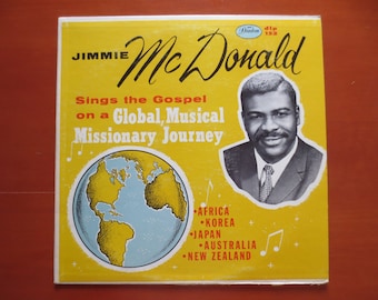 Jimmie MacDonald Sings the gospel LP - Vintage Gute-Gespräch-Album