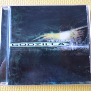 Vintage Cd, GODZILLA, The ALBUM, GODZILLA Cd, Godzilla Album, Heavy Metal Cds, Rock Music Cds, Rock Cd, Classic Rock Cd, 1998 Compact Discs