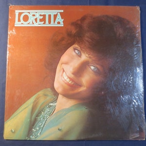 LORETTA LYNN, LORETTA, Country Records, Loretta Lynn Record, Loretta Lynn Album, Vinyl Records, Vinyl Album, Vintage Records, 1980 Records