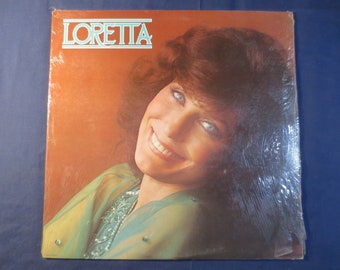 Disques vintage, LORETTA LYNN, LORETTA, disques country, disque Loretta Lynn, album Loretta Lynn, disques vinyle, album vinyle, disques 1980