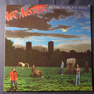 Vintage Records, Mr MISTER Record, WELCOME to the Real WORLD, Mr Mister Album, Mr Mister Vinyl, Mr Mister Lp, Vintage Vinyl, 1985 Records