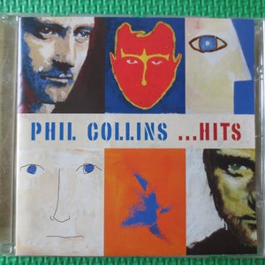 Vintage Cd&#39;s, PHIL COLLINS, HITS Cd, Phil Collins Cd, Phil Collins Music, Rock Music Cd, Pop Cd, Vintage Rock Cd, Cd Rock, 1998 Compact Disc