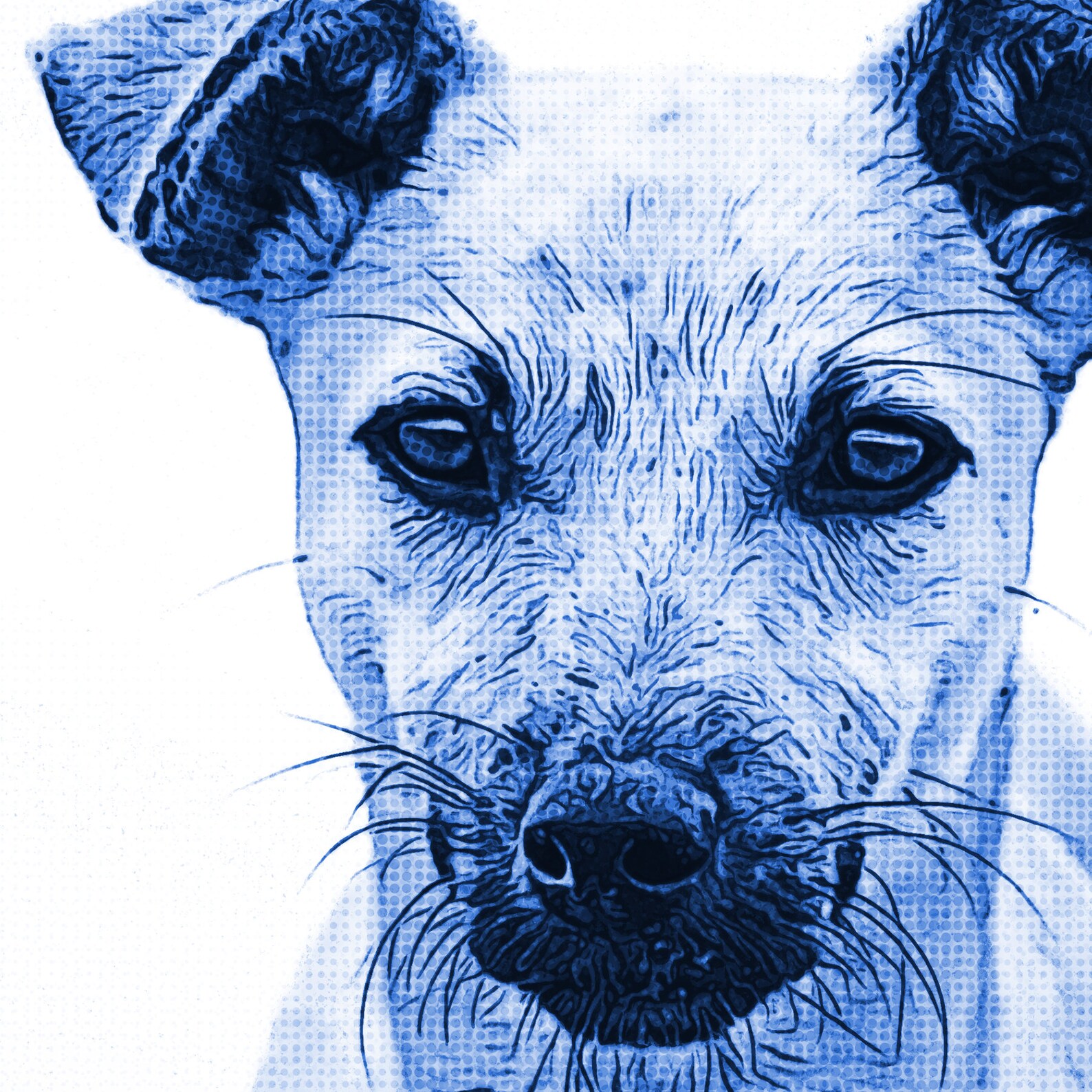 Dog Wall Art Modern Dog Art Canvas Wall Art Dog Art Pop Art Dog Lovers