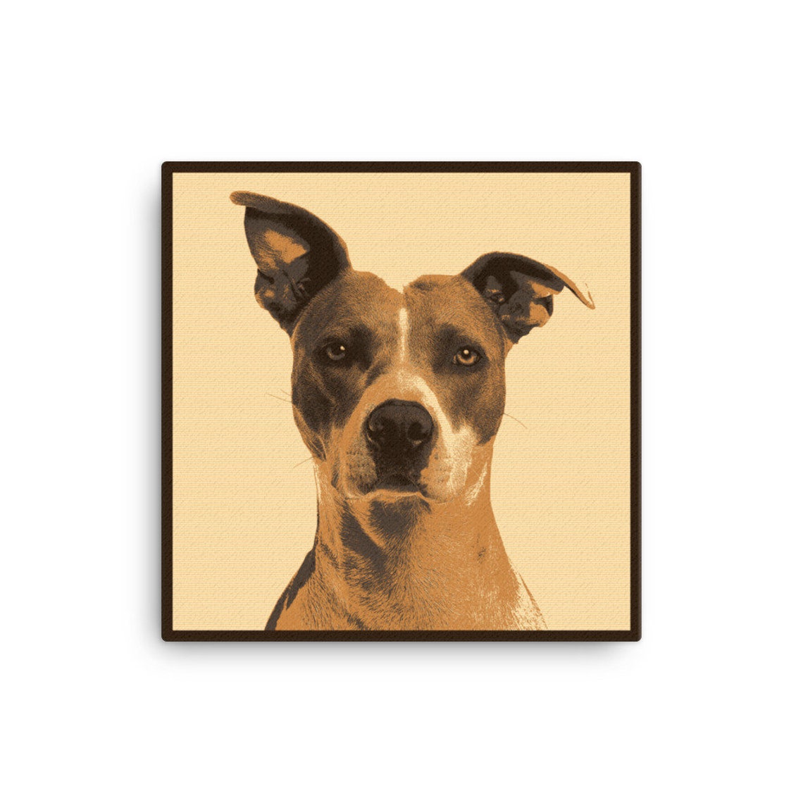 Dog Wall Art Modern Dog Art Canvas Wall Art Dog Art Pop Art Dog Lovers