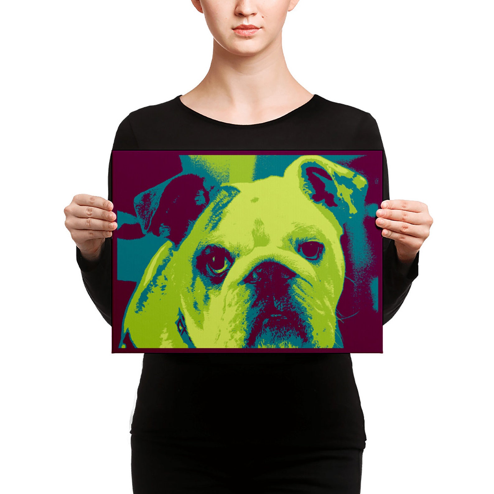 dog-wall-art-modern-dog-art-canvas-wall-art-dog-art-pop-art-dog-lovers