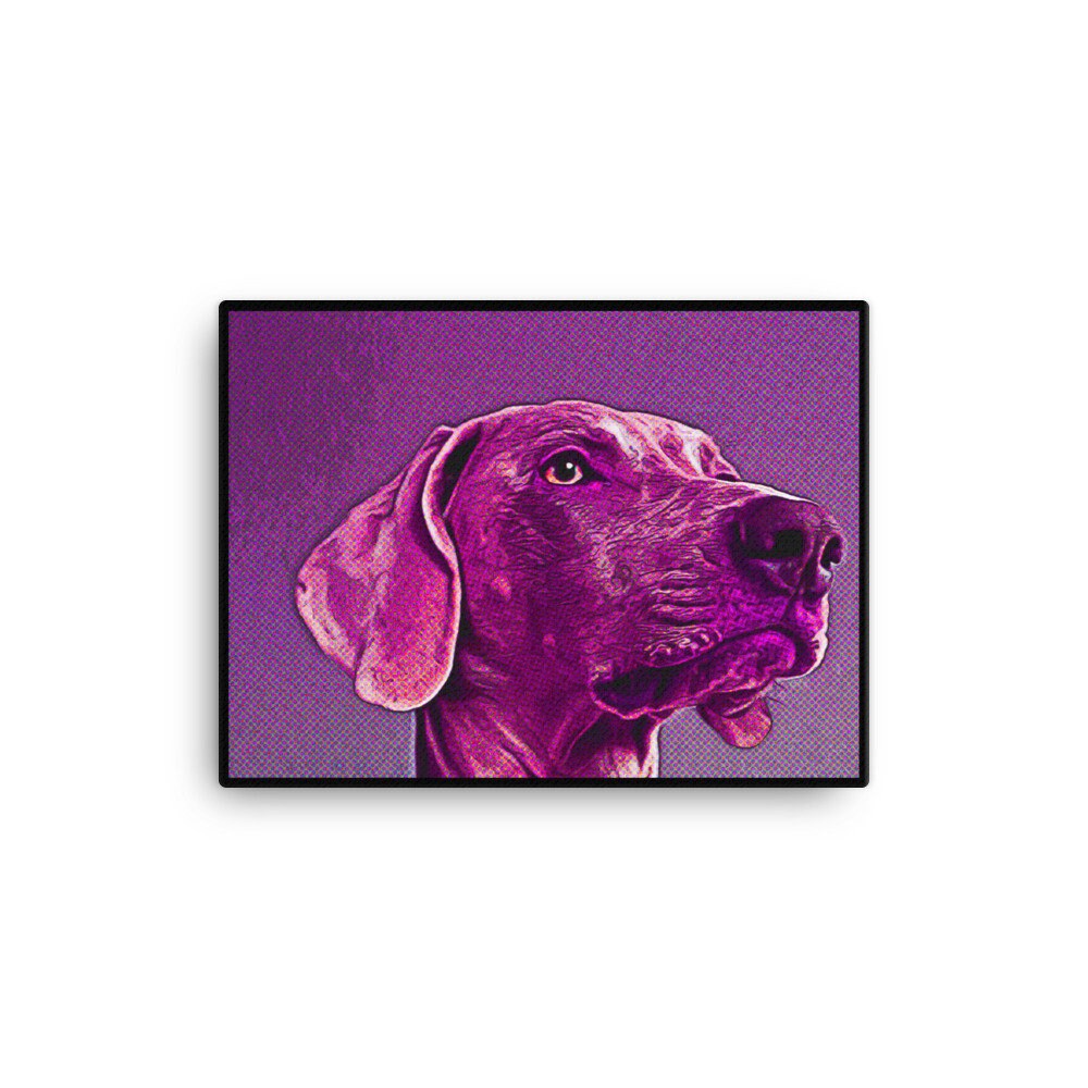 Dog Wall Art Modern Dog Art Canvas Wall Art Dog Art Etsy