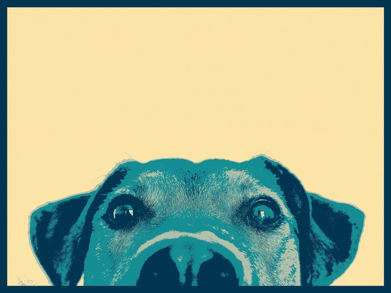 Dog Wall Art Modern Dog Art Canvas Wall Art Dog Art Pop Art Dog Lovers