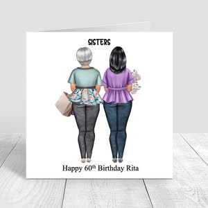 Meilleur ami joyeux anniversaire carte faite main personnalisée soeur/ami/meilleur ami/cousin 30e 35e 40e 50e 60e personnalisé 146