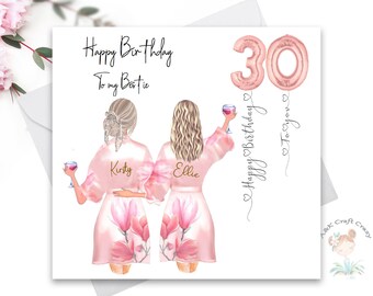 happy birthday best friend card ideas