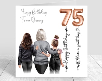 Personalised Birthday Card Daughter Granddaughter Niece Sister - Foto 5