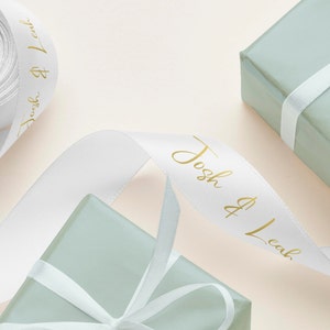 Personalised Wedding day printed ribbon wedding favours decor decoration ribbons 10mm 15mm 25mm 50mm 100mm