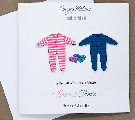 personalised gifts for twin babies