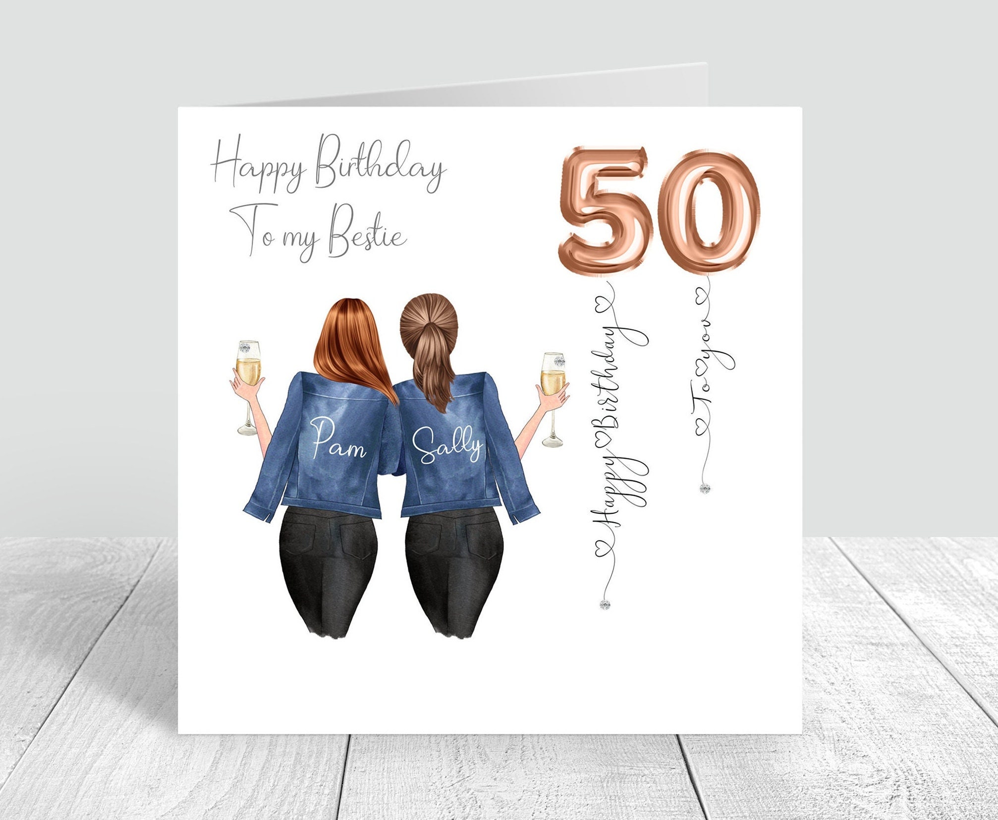 Milcier 50th Birthday Gifts for Her Women 50 Years Old Gifts 50th Birthday  Cutting Board Print with Saying, Gifts for Her 50th Birthday 50th Birthday