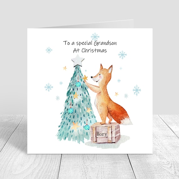 UK Greetings Weihnachtskarte Für Enkelin – Mit Kupfer- & Silberfolie, Inkl. Umschlag (16,5 X 25,4 Cm)