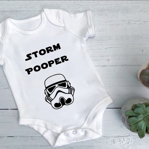 Sorry Pooper Baby Vest bodysuit Humour Baby Vest 0-3 months 3-6 months 6-9 months