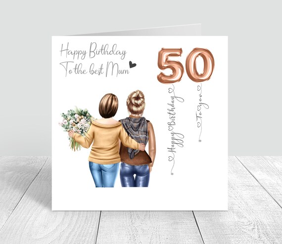thumbnail image 2 of Personalised Handmade Birthday Card – 18th 21st 30th 40th 50th, Mum Sister Friend, Champagne Theme 2 of 2
