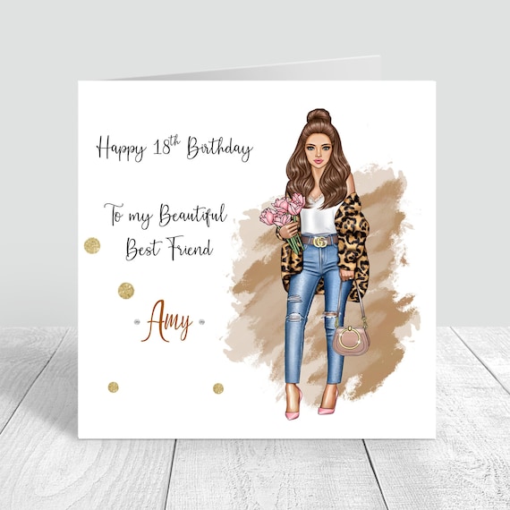 Tarjeta De Cumpleaños Personalizada Para Niña | El Regalo Más Especial Y Hecho A Mano (8-12 Años)