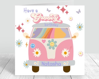 Biglietto Di Compleanno Personalizzato Per Ragazze Unicorno Fatte A Mano 1 &deg; 2 &deg; 3 &deg; 4 &deg; 5 &deg; 6 &deg; 7 &deg; 8 &deg; 9a Figlia, Nipote, Nipote - Italia