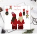 Personalised  Merry Christmas & a Happy New Year Best Friend Christmas Card Xmas Jumpers Card mum daughter bestie personalized 