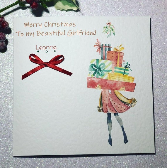 christmas card ideas for girlfriend